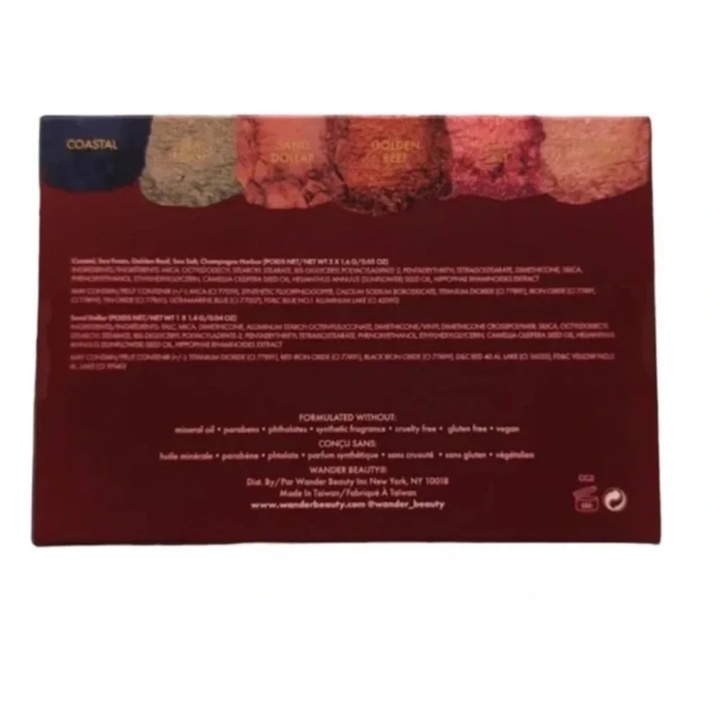 💎 Wander Beauty Wanderess Seascape Palette New In Box New In Box